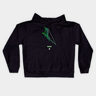 Bard Fantasy Job Weapon Kids Hoodie